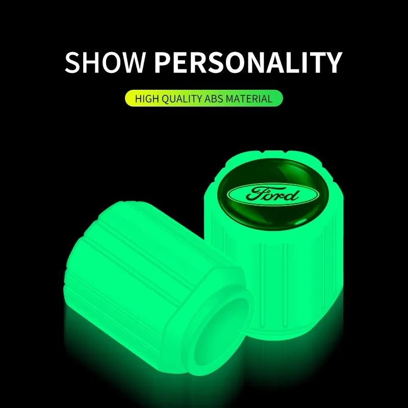 Exclusive Car Logo  Luminous Car Tire valve Cap Set🎉20 Pcs🎉