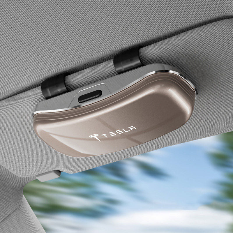 Hot Sale 🔥50% OFF🔥High-end Car Sun Visor And Sunglasses Storage Box