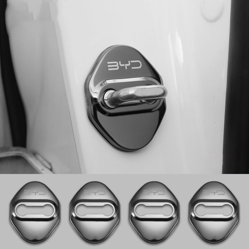 Hot Sale 🎁50% OFF 🎁Stainless Steel Car Door Lock Protection Cover Antirust🔥4PCS🔥