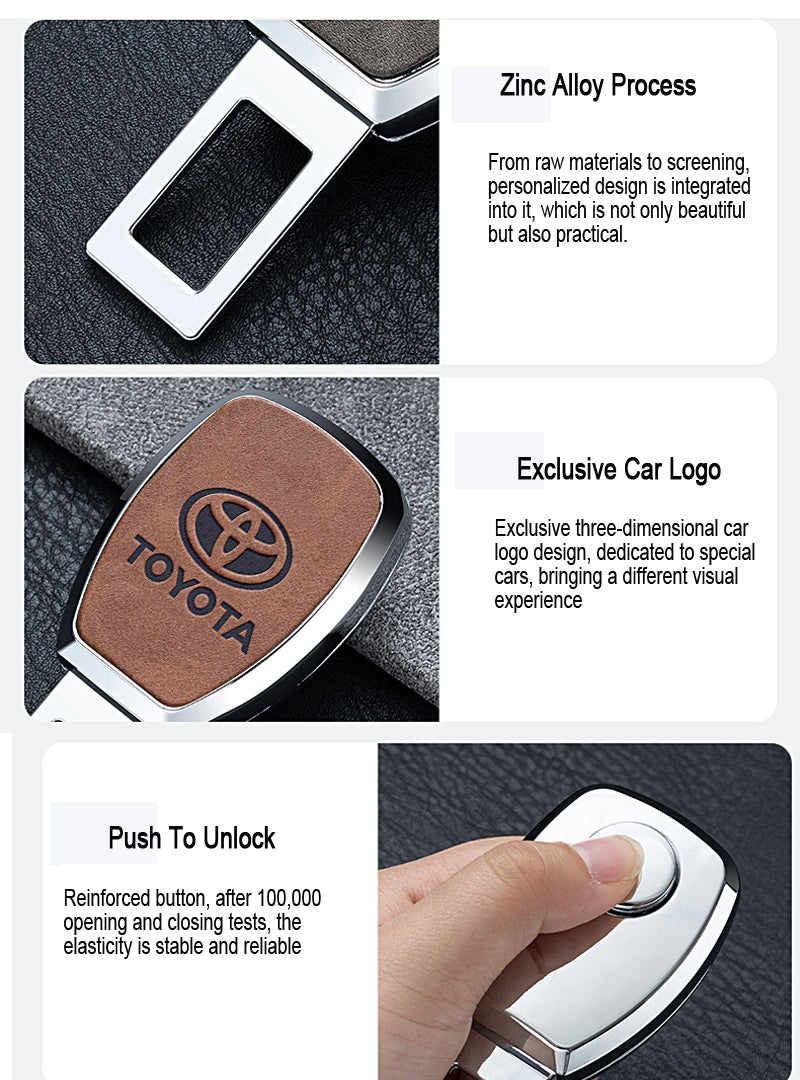 Leather Seat Belt Extender