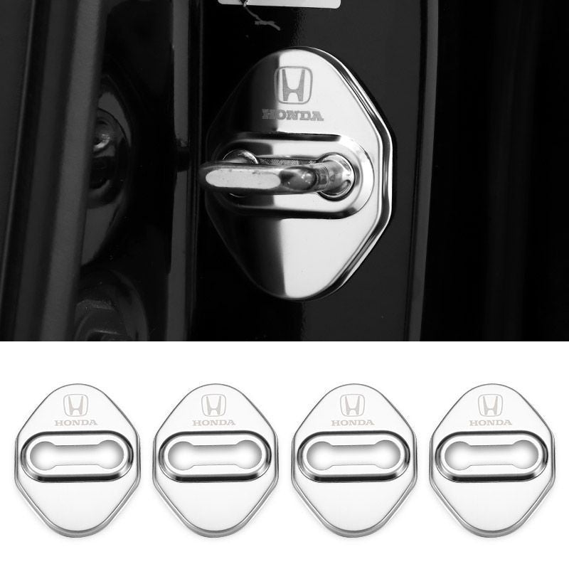 Hot Sale 🎁50% OFF 🎁Stainless Steel Car Door Lock Protection Cover Antirust🔥4PCS🔥