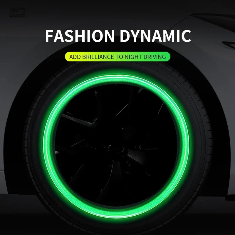 Exclusive Car Logo  Luminous Car Tire valve Cap Set🎉20 Pcs🎉