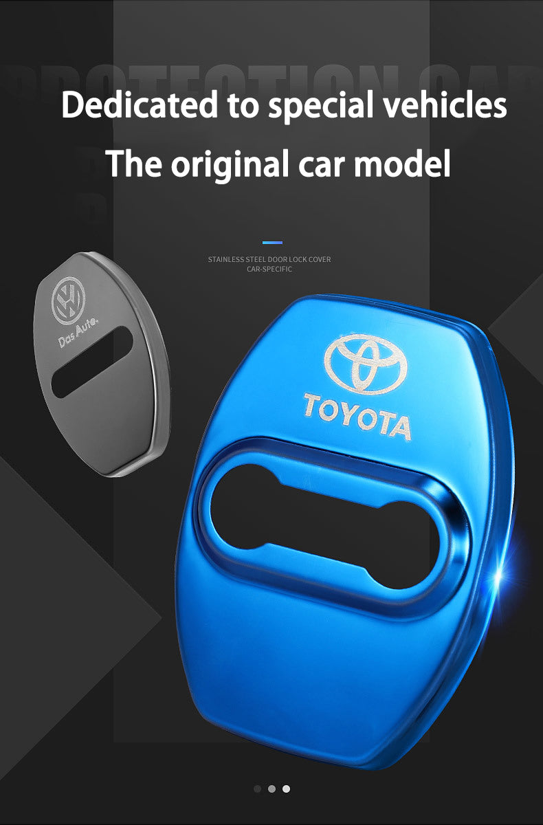 Hot Sale 🎁50% OFF 🎁Stainless Steel Car Door Lock Protection Cover Antirust🔥4PCS🔥