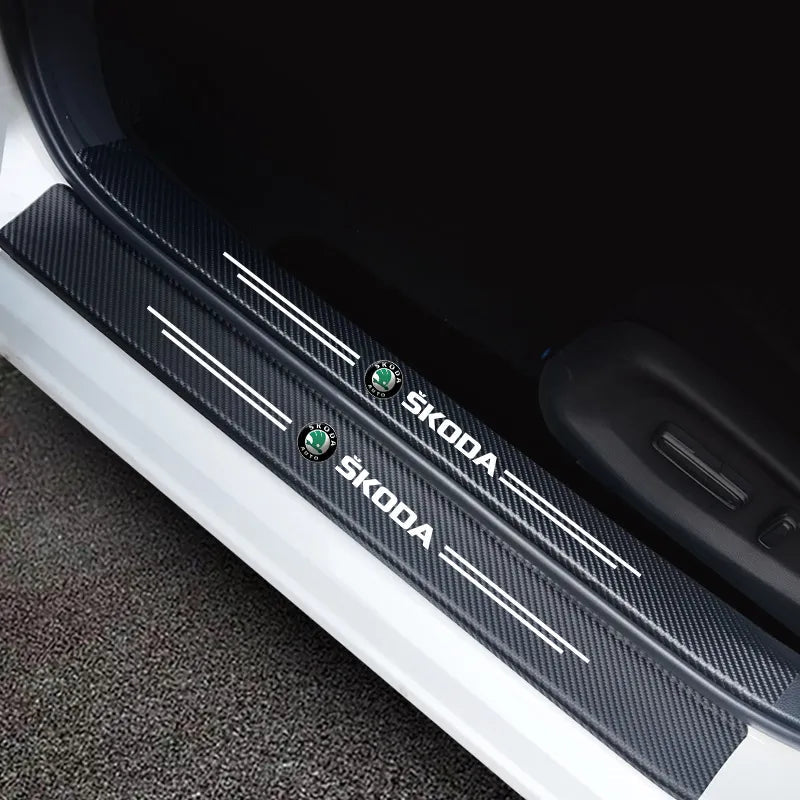 Carbon Car Door Sills Stickers✨9PCS ✨