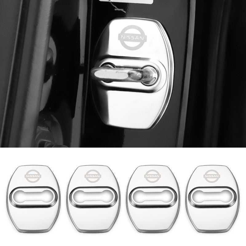 Hot Sale 🎁50% OFF 🎁Stainless Steel Car Door Lock Protection Cover Antirust🔥4PCS🔥