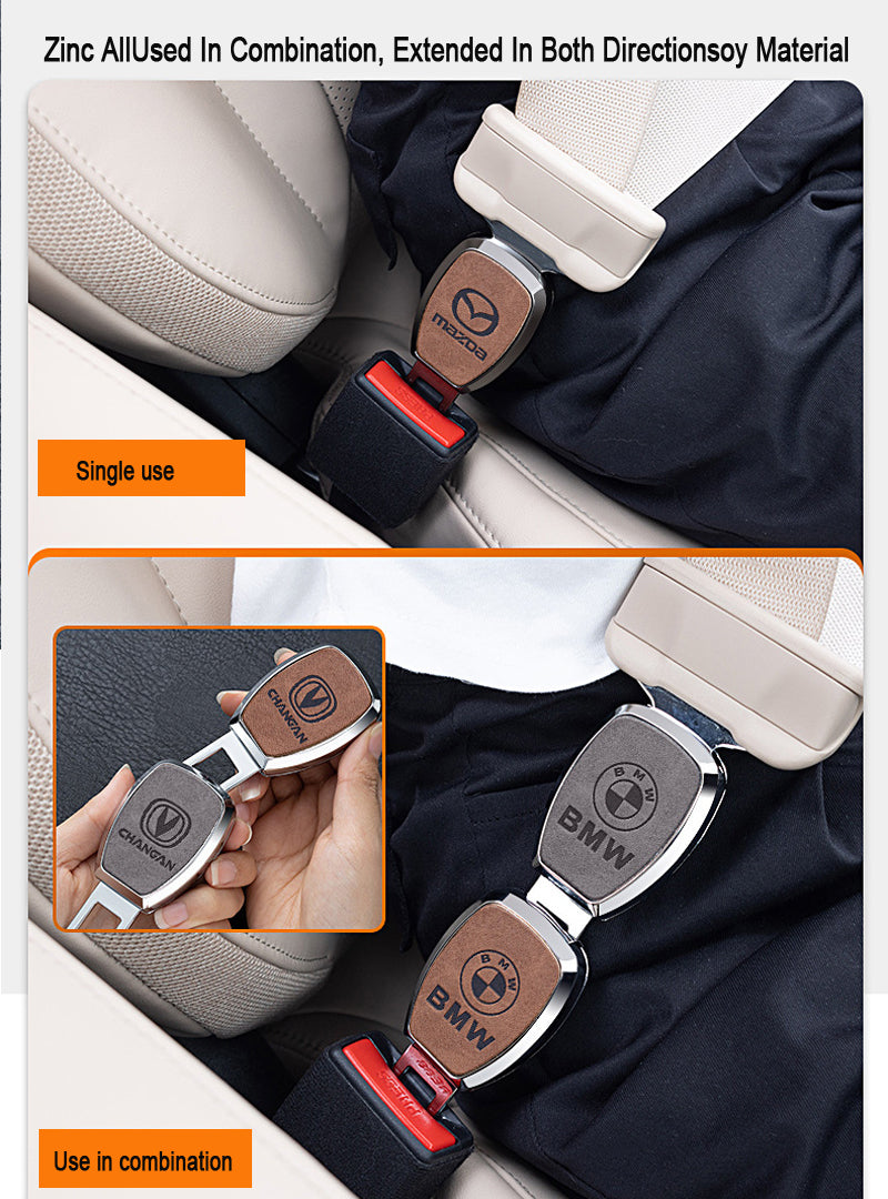 Leather Seat Belt Extender