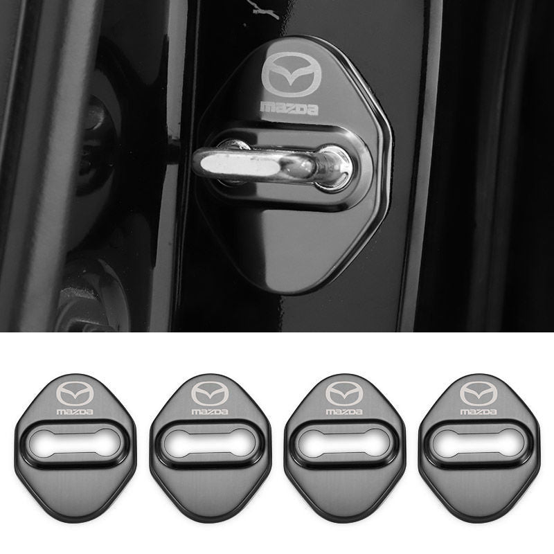 Hot Sale 🎁50% OFF 🎁Stainless Steel Car Door Lock Protection Cover Antirust🔥4PCS🔥