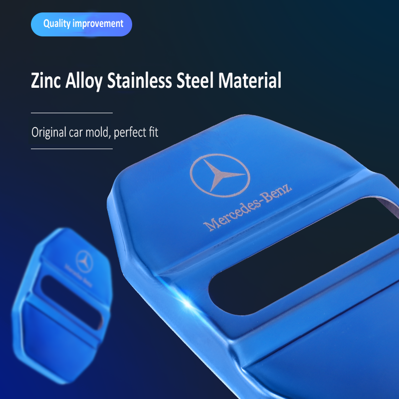 Hot Sale 🎁50% OFF 🎁Stainless Steel Car Door Lock Protection Cover Antirust🔥4PCS🔥
